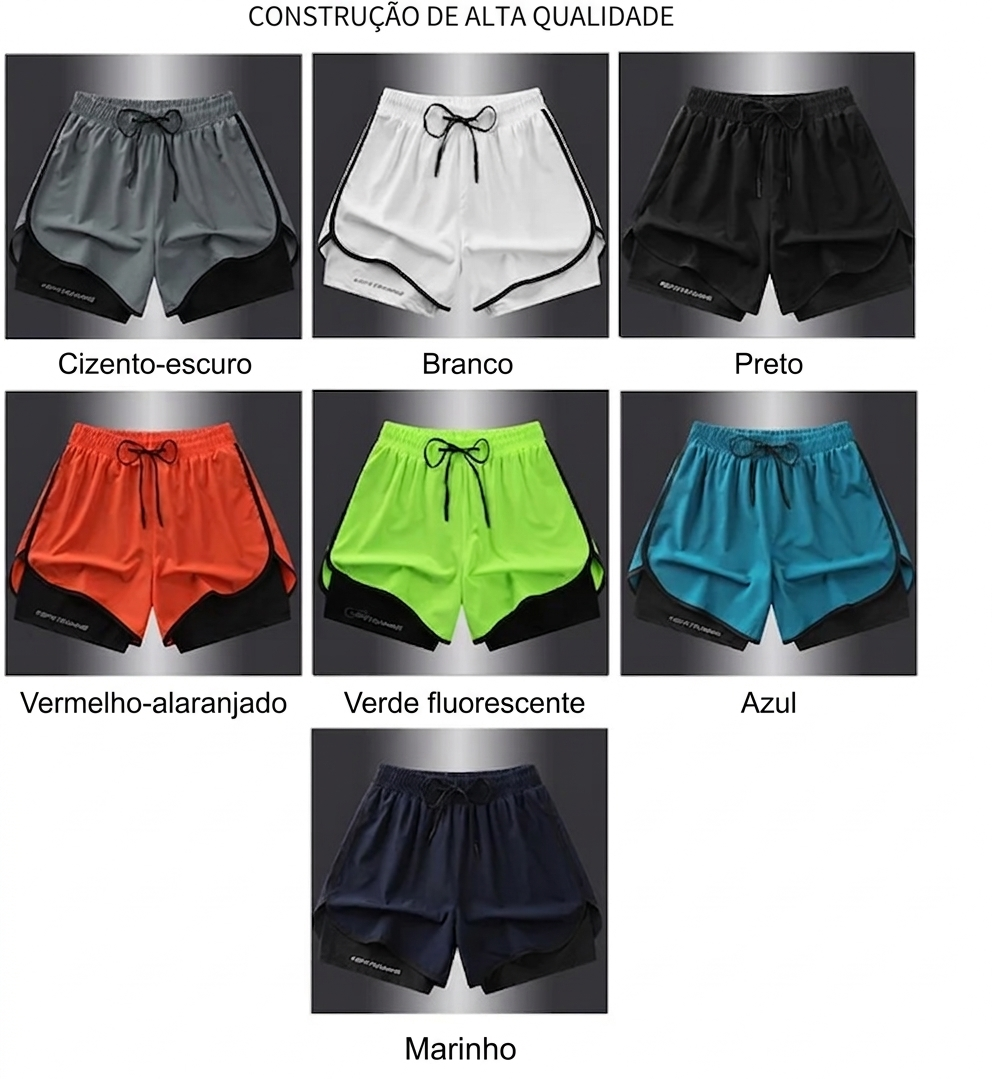 Shorts Esportivos de Verão