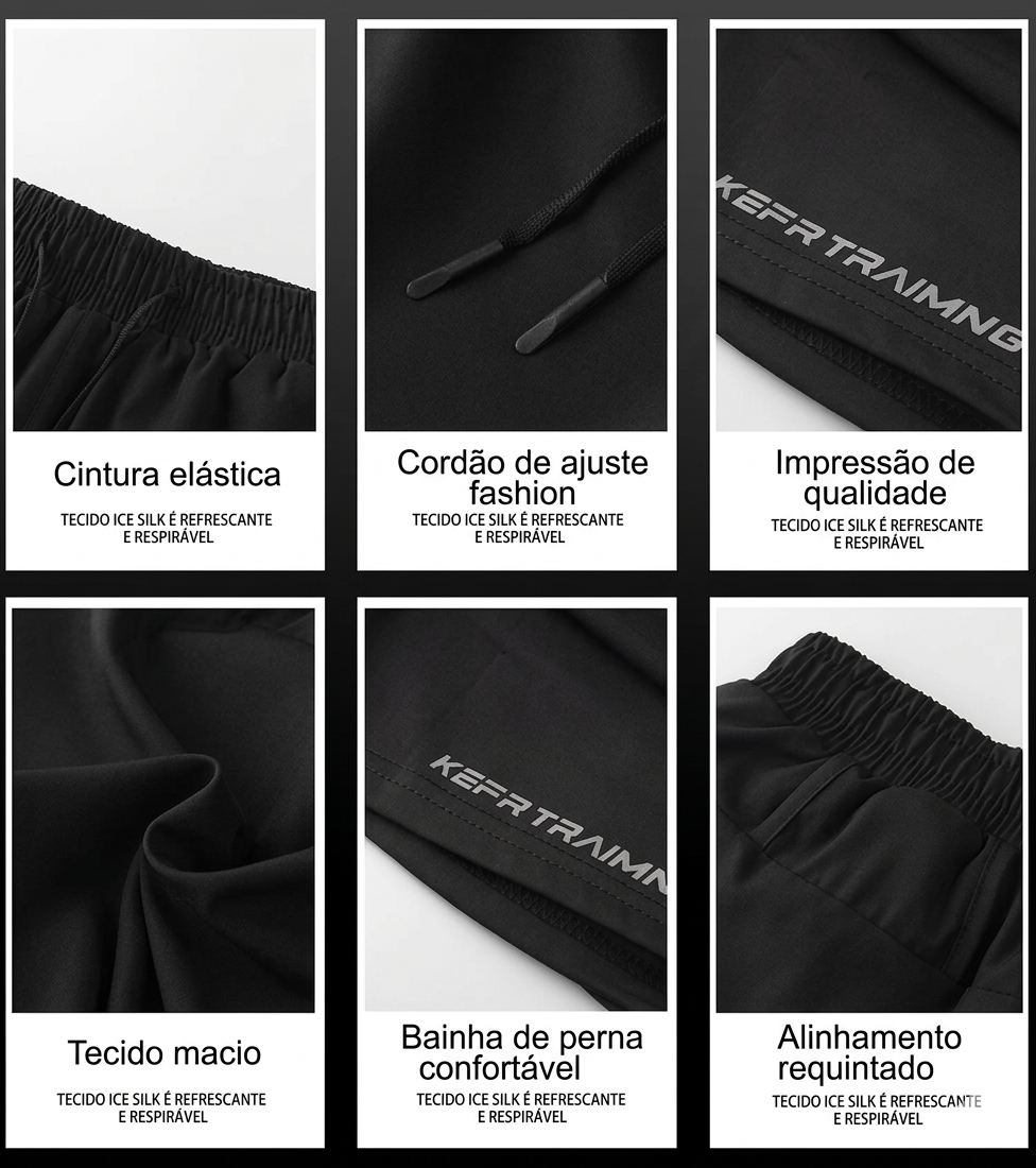 Shorts Esportivos de Verão