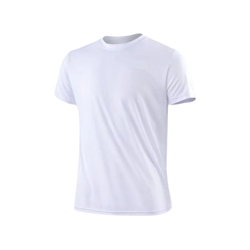 Camiseta masculina de manga curta para academia