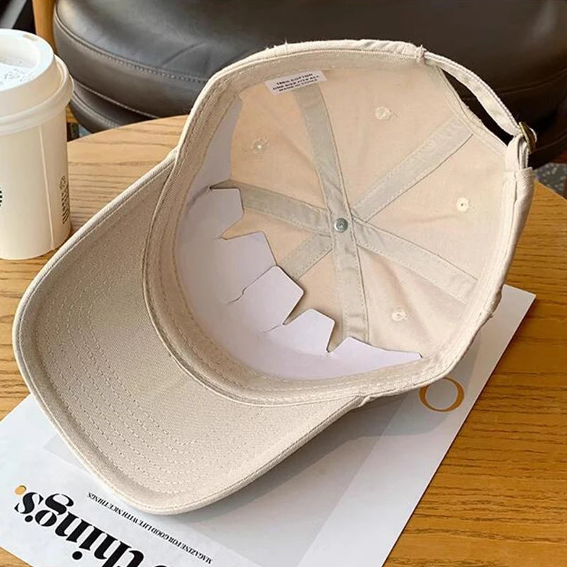 Boné de beisebol com bordado das estilo streetwear