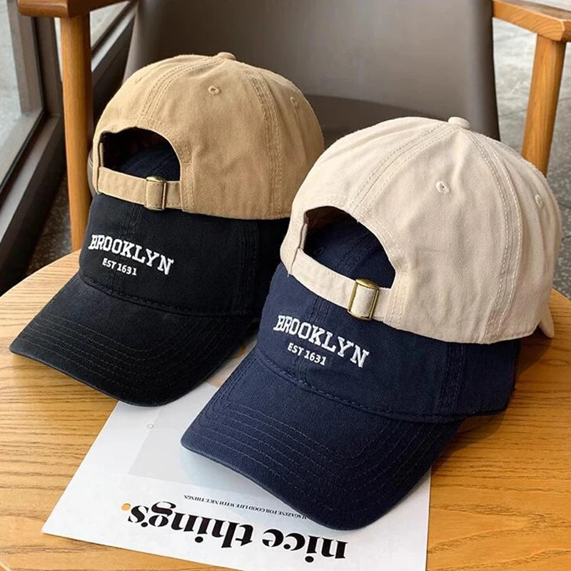 Boné de beisebol com bordado das estilo streetwear