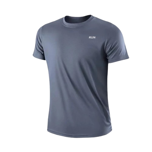 Camiseta masculina de manga curta para academia