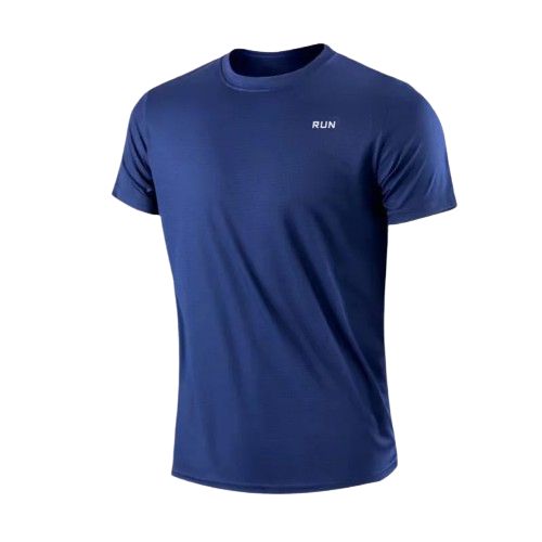 Camiseta masculina de manga curta para academia