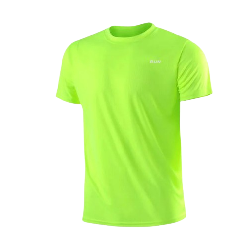 Camiseta masculina de manga curta para academia