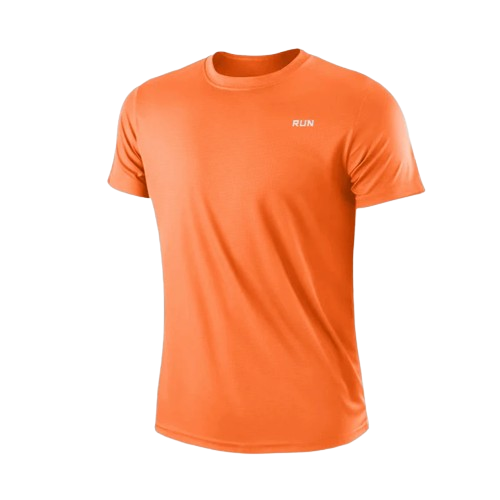 Camiseta masculina de manga curta para academia